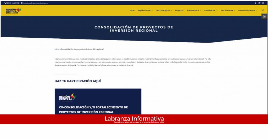 Portal web de la RAP-E pone al servicio nueva sección de participación