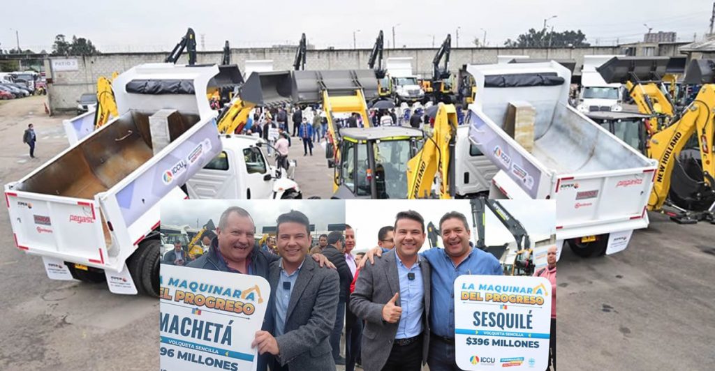 Nuevas volquetas para Machetá y Sesquilé