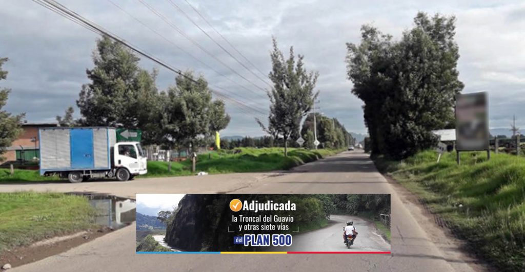 Adjudicada la Troncal del Guavio y otras 7 vías del Plan 500