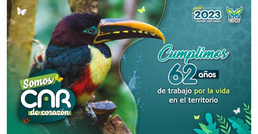 CAR celebra 62 años de trabajo por el medio ambiente de Cundinamarca y Boyacá
