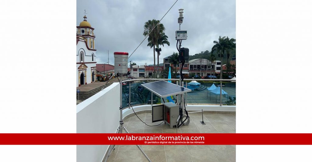 CAR instaló estaciones de monitoreo de calidad del aire para medir emisiones del volcán Nevado del Ruíz