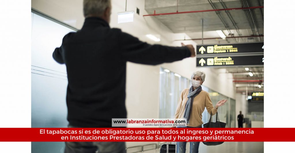 Mayores de 60 años, personas con comorbilidades o con síntomas respiratorios deben seguir con uso del tapabocas, en Colombia