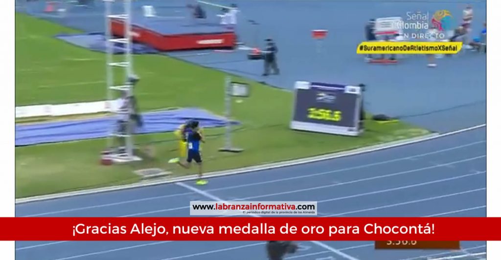 Chocontano campeón suramericano juvenil de atletismo