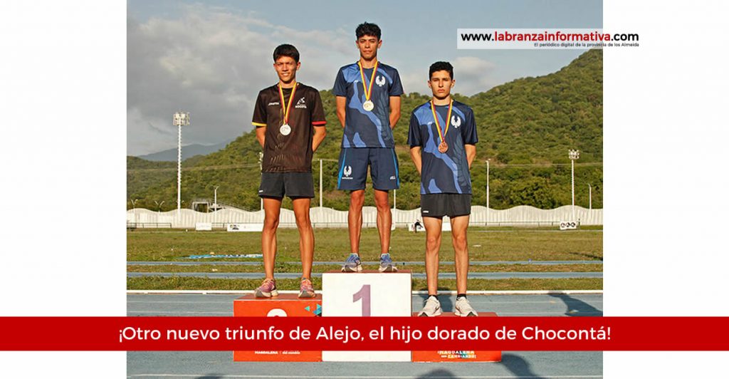 Pedro Alejandro Marín, récord en los 3.000 metros planos