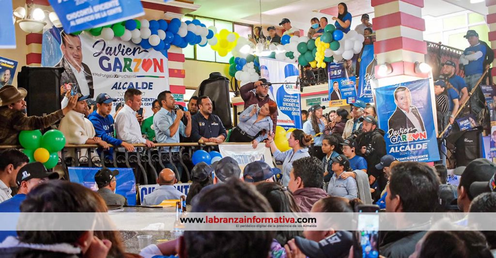 Masivo encuentro de Javier Garzón con Jorge Rey en Chocontá