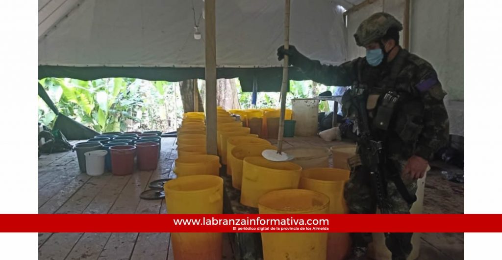 Afectada economía ilícita de estructura al servicio del narcotráfico por aproximadamente $6.000 millones en Tibú (Norte de Santander)