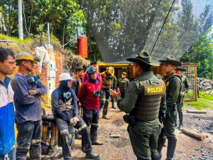 La CAR suspende actividades en una mina de la vereda El Tablón en Cucunubá