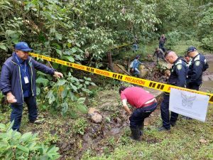 Medida preventiva por captación ilegal de agua de una quebrada en San Antonio del Tequendama