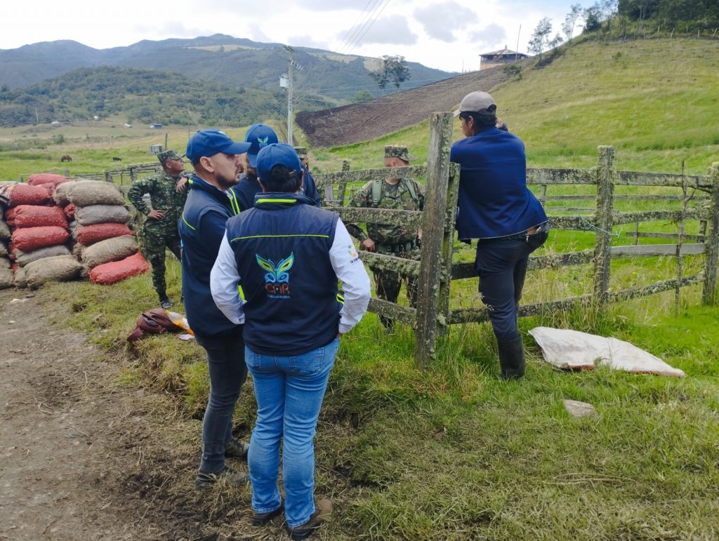 CAR impuso medida preventiva a cultivador de papa que invadió zona de páramo en Subachoque