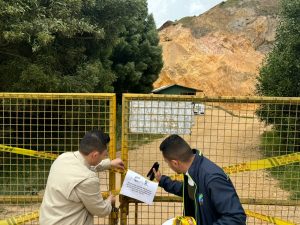 CAR sanciona recebera que operaba sin permisos en Chocontá, Cundinamarca