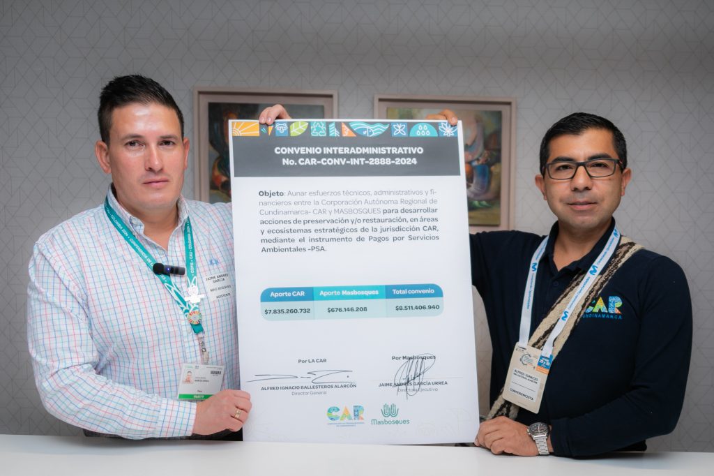 CAR alcanza cifra récord: 122 mil millones de pesos para la protección de la biodiversidad