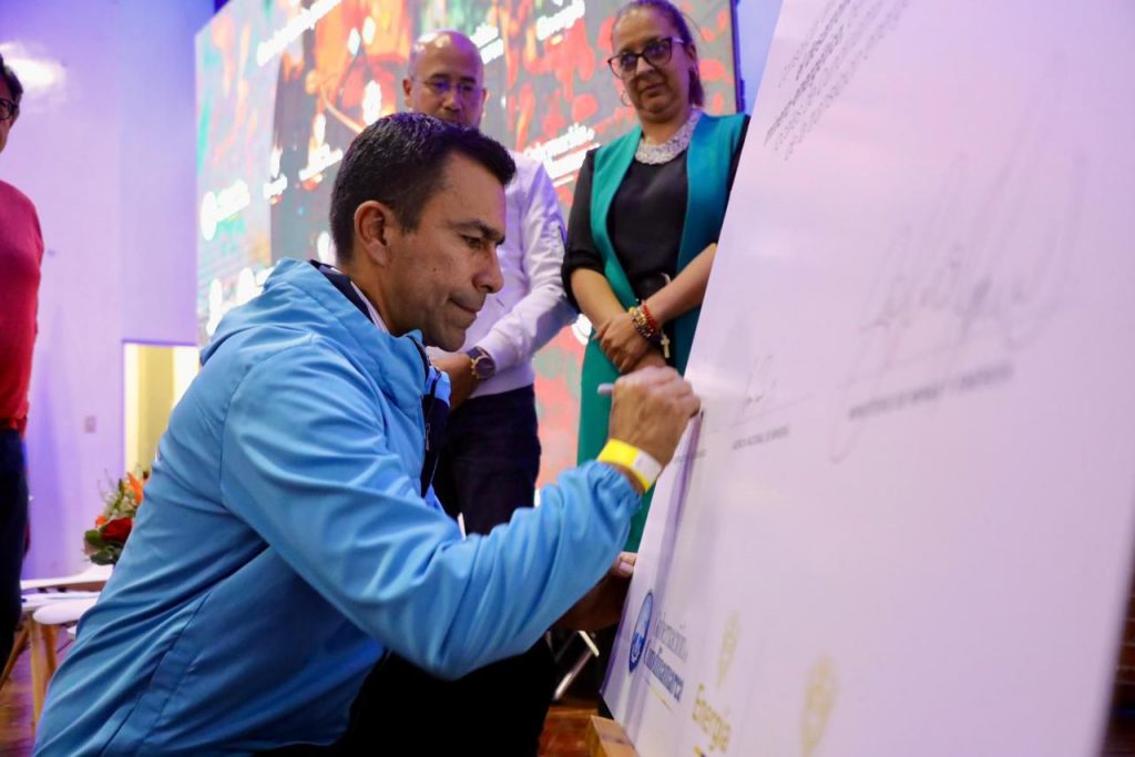 Gobernación de Cundinamarca, Agencia Nacional de Minería y el Ministerio de Minas y firman convenio por una minería sostenible