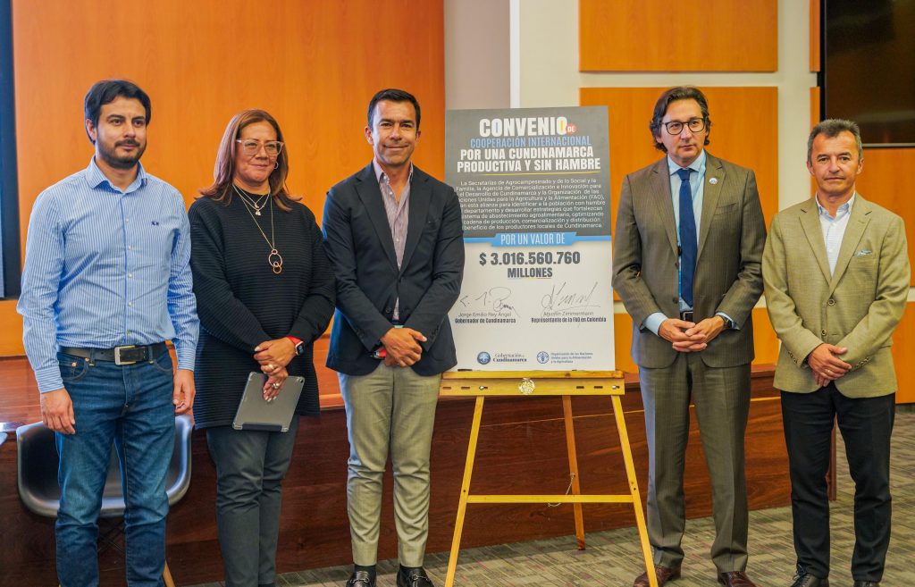 Cundinamarca invierte en un futuro sin hambre