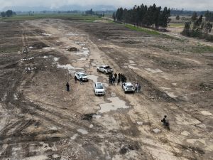 Predio con fines agrícolas era usado como depósito de escombros en Mosquera, Cundinamarca