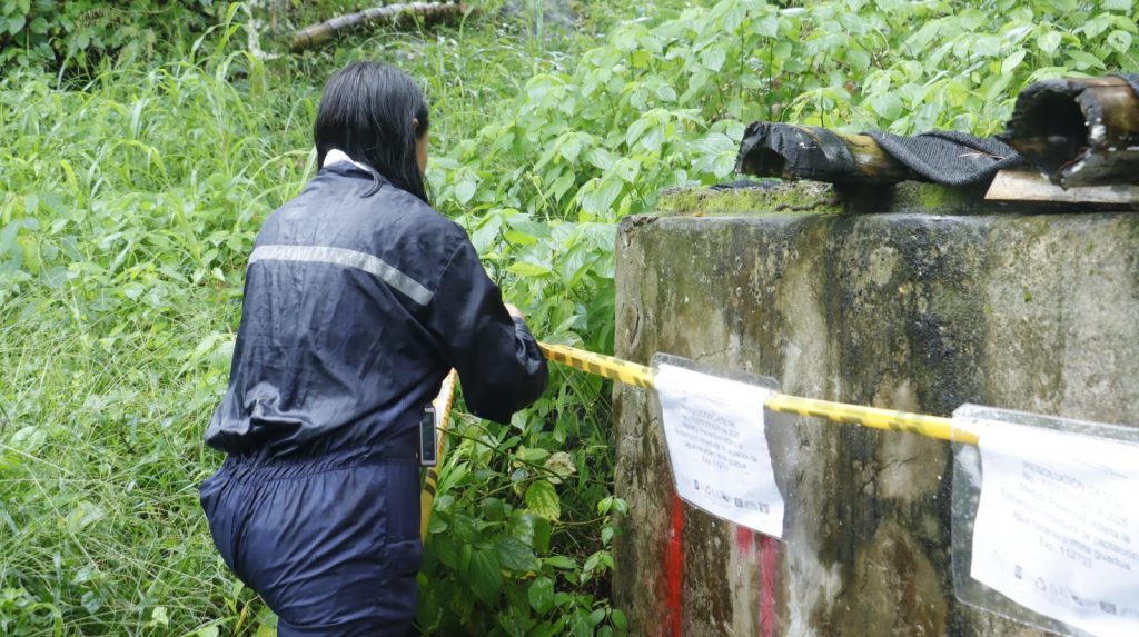 CAR regional Tequendama suspendió captación ilegal de agua en un nacedero de Tena, Cundinamarca
