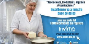 Gobernación de Cundinamarca abre convocatoria para ayudar a productores a obtener registro INVIMA