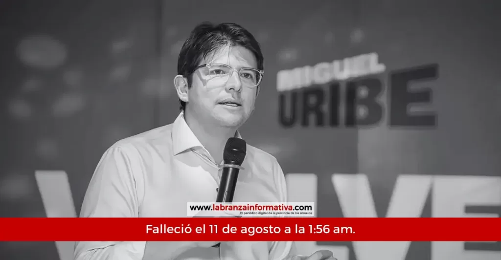 Falleció Miguel Uribe Turbay