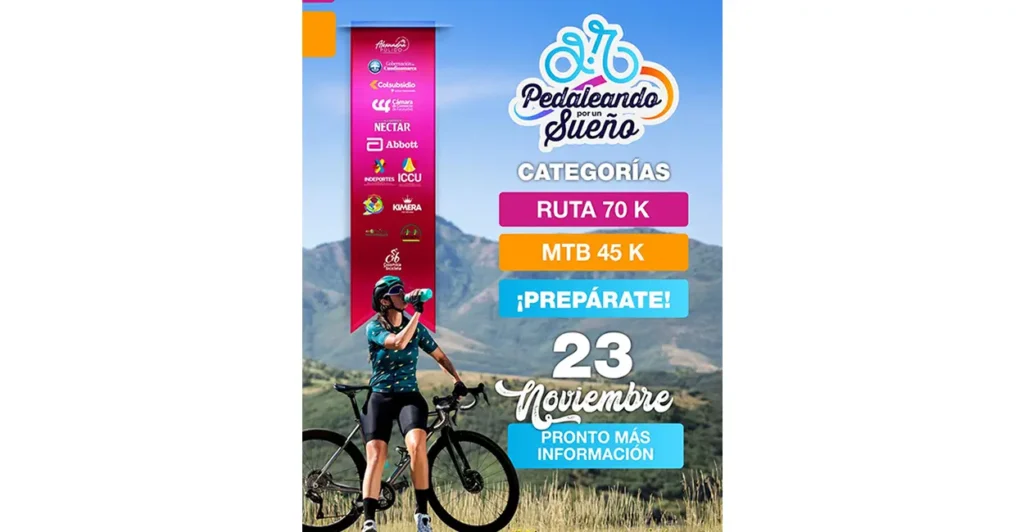 Cundinamarca pedalea por la esperanza: gran carrera ciclística en apoyo a niños con cáncer y enfermedades huérfanas