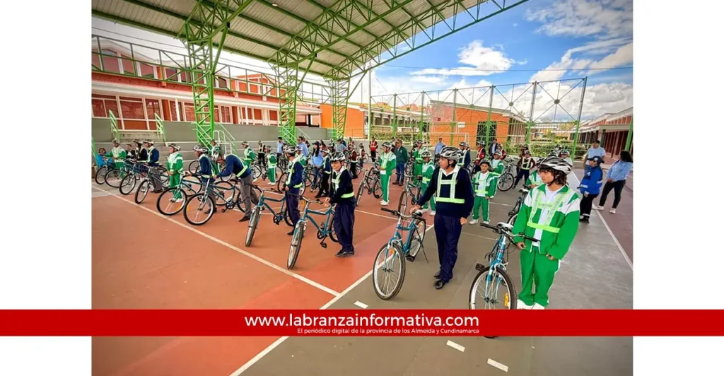 Estudiantes de Sesquilé y Chocontá recibieron bicicletas por parte de la gobernación