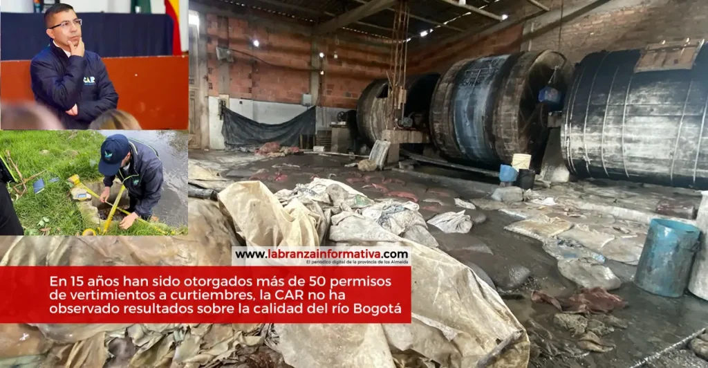 Jalón de orejas del director de la CAR a curtidores de Villapinzón y Chocontá