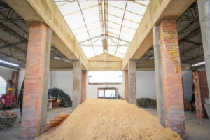 Avanza en un 40 % la construcción de la nueva plaza de mercado de Tibirita