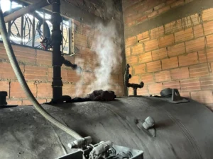 Sanción a curtiembre ilegal en Villapinzón por contaminar el aire