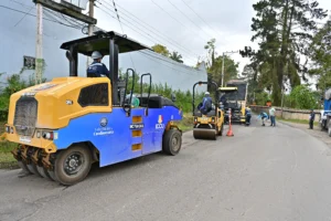Gobernación de Cundinamarca inició recuperación de la vía Cajicá – Tabio con inversión superior a $5.200 millones