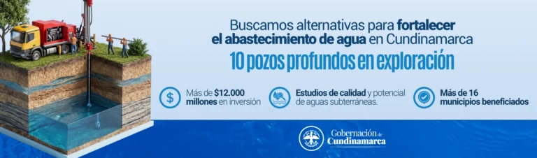 Exploración de pozos profundos en Cundinamarca h