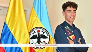 Pedro Alejandro Marín y 14 deportistas más recibieron la bandera de Cundinamarca para los Juegos Centroamericanos y del Caribe 2026