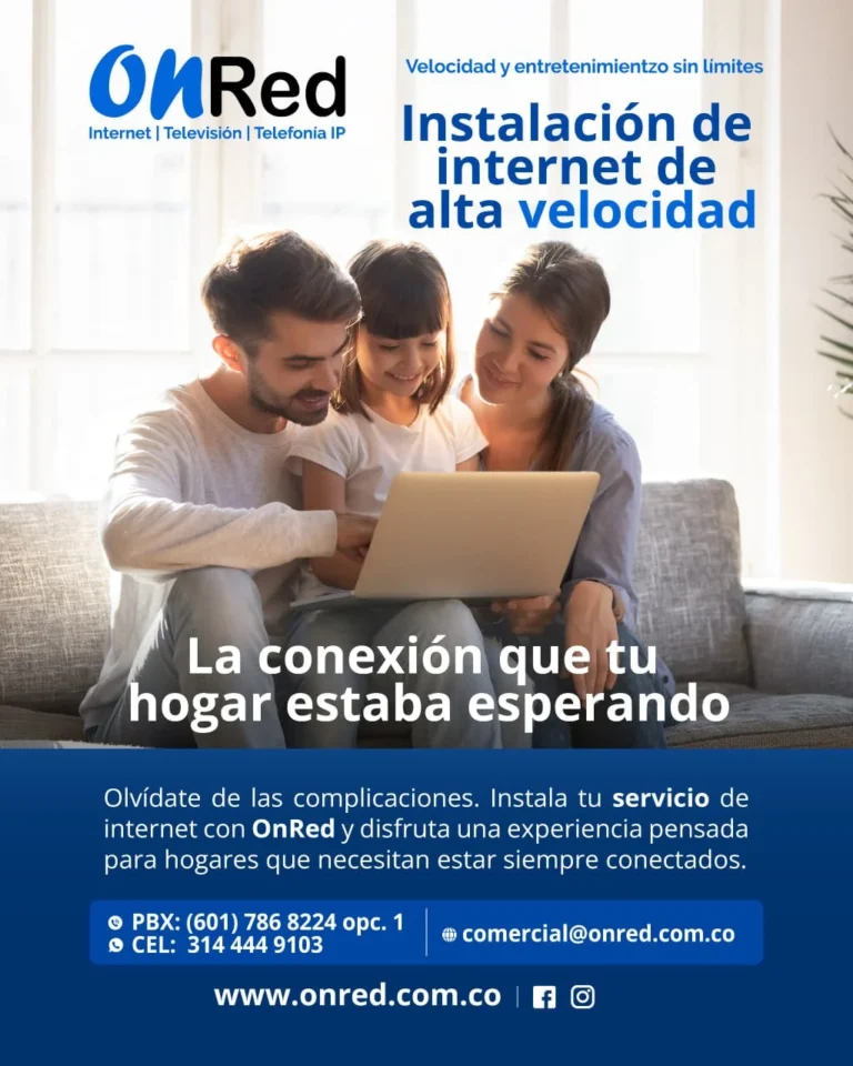 Banner OnRed Internet