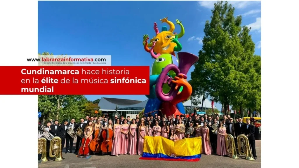 Bandas de Cota y Villeta llevan a Cundinamarca al podio y a la medalla de oro del World Music Contest