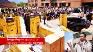 Gobernador hizo entrega de herramientas y equipos a grupos de jornaleros cundinamarqueses