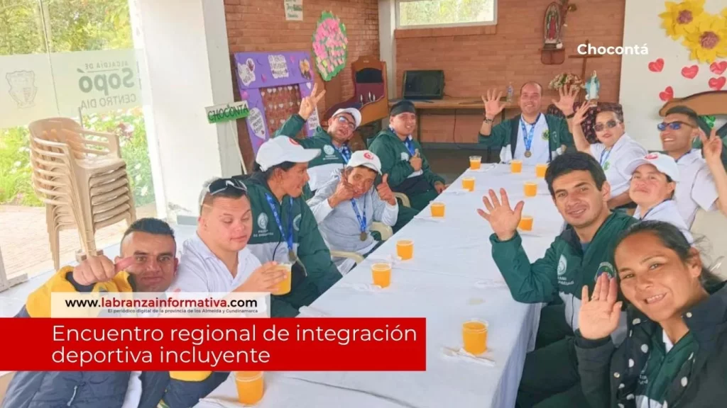 Chocontá participó en jornada de inclusión durante la semana de la discapacidad en Sopó