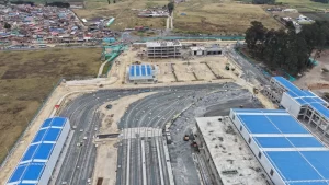 RegioTram completa la estructura de su centro de control y El Corzo entra en fase de pavimentación