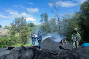 La CAR y la Fuerza Pública frenan más de 60 focos de delitos ambientales en Cundinamarca ante la sequía
